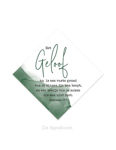 Kaart Het geloof