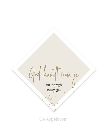 Kaart God houdt van je