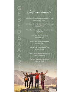 Gebedskaart Wat een vriend