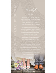 Gebedskaart Huwelijk