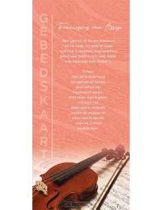 Gebedskaart Franciscus van...