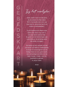 Gebedskaart Bij het overlijden