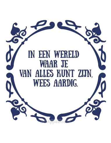 In een wereld