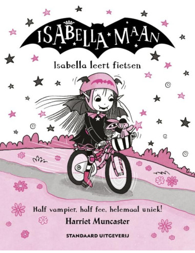 Isabella Maan leert fietsen