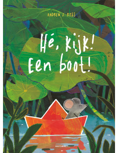 H?, kijk! Een boot!