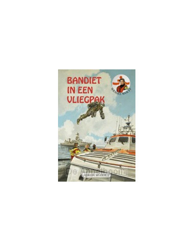 Bandiet in een vliegpak