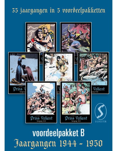 Prins Valiant PAKKET B: deel 08-14