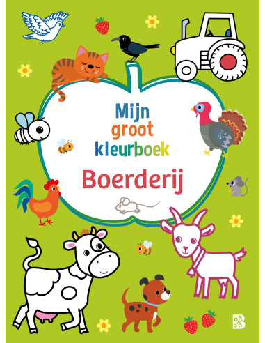 Mijn groot kleurboek: Boerderij