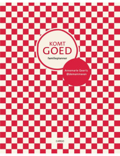 Komt goed FAMILIEPLANNER