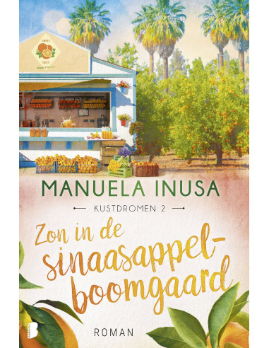 Zon in de sinaasappelboomgaard