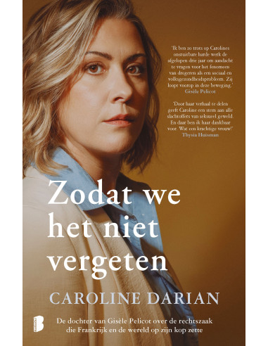 Zodat we het niet vergeten