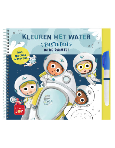 Kleuren met water Inde ruimte