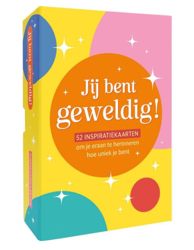Jij bent geweldig! - 52 inspiratiekaarte