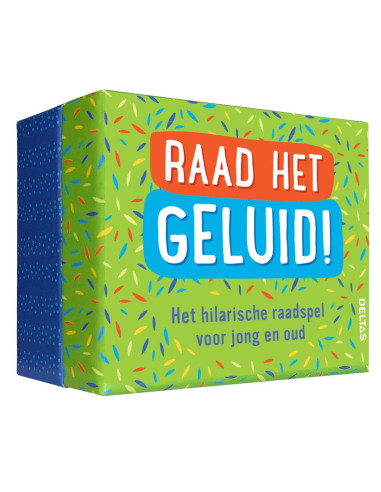 Raad het geluid - doos met kaarten