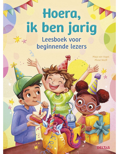 Leesboek voor beginnende lezers - Hoera,