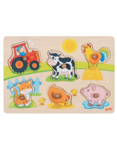 Puzzel op de boerderij