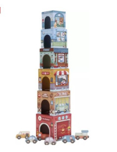 Stapeltoren 6 auto's ld2525