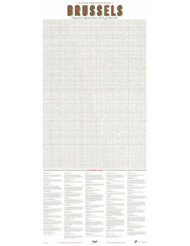 Dialectposter: BRUSSELS