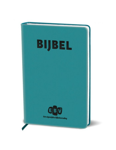 EBV24 - Luxe turquoise bijbel