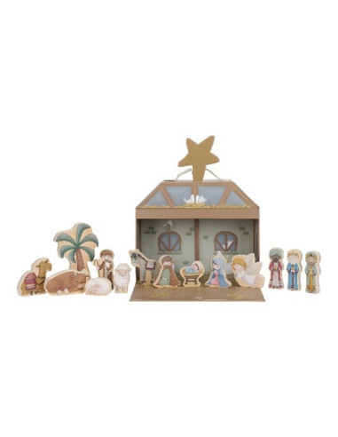 Little Dutch - Kerststal speelkoffer