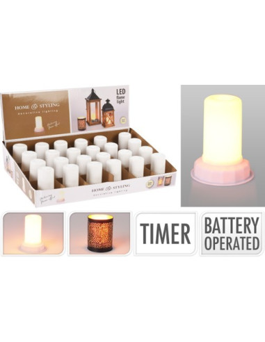 LED LAMP   Flame effect - battery operat