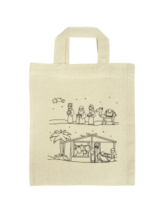 Katoenen kindertasje Kribbe