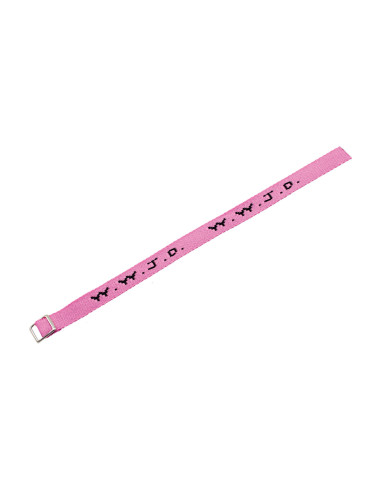 W w j d armbandje geweven Rose W w j d armbandje geweven Rose