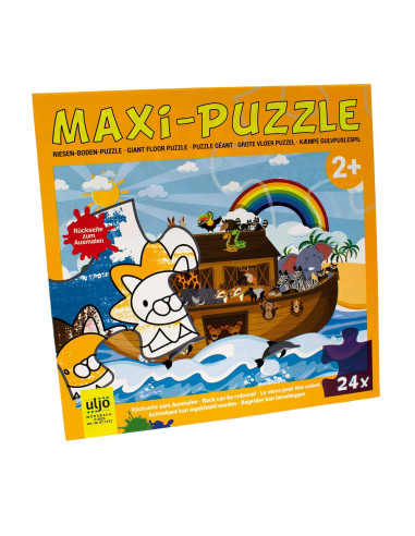 Grote vloerpuzzel 24 stukjes Ark van Noa Grote vloerpuzzel 24 stukjes Ark van Noa