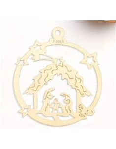 Wood ornament round (DIY)...