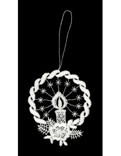 Lace hanger Candle in...