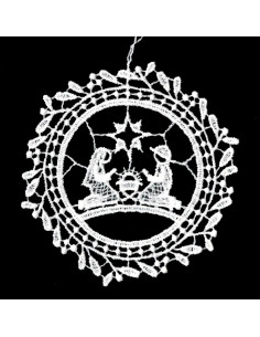 Lace hanger mistletoe...