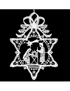 Lace hanger star with...