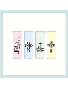Magnetic bookmark (4) Jesus...