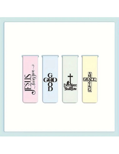 Magnetic bookmark (4) Jesus loves you Magnetic bookmark (4) Jesus loves you