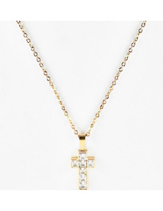 Ketting kruisje zirkonia