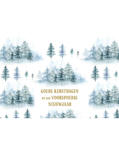 Map 5 Prentbriefkaarten Beste Wensen