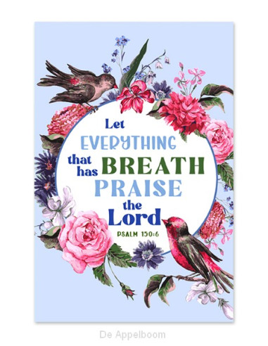 Notebook pad Let everything that has bre