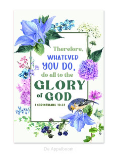 Notebook pad Glory of God