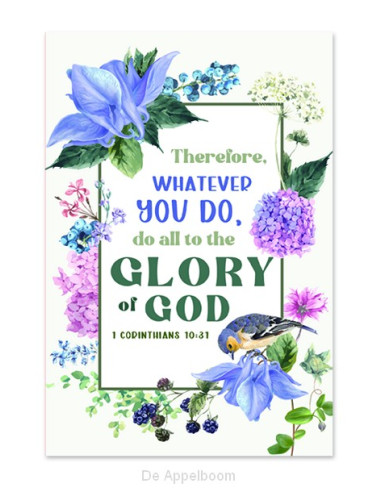 Notebook pad Glory of God