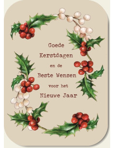 Goede Kerstdagen en de...