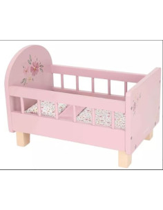 poppenbed met textiel LD2517