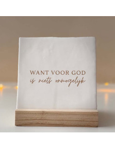 Rustieke Tegel - Want voor...