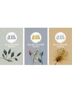 Ik zal er zijn (set van 3)
