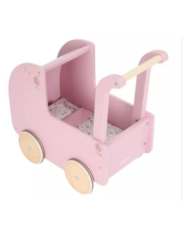 poppenwagen met textiel