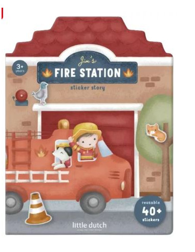 Jim's fire sticker story