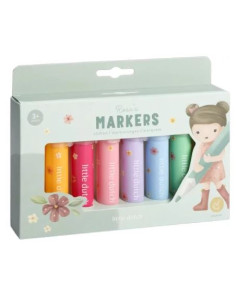 8 dikke viltstiften Rosa