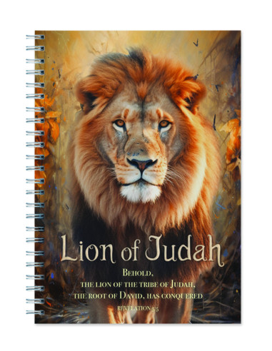 Wire o hard Journal Lion of Judah