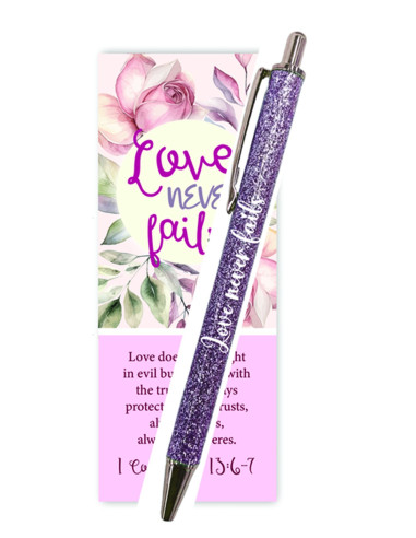 Gradien Gelpen/bookmark Love never fails