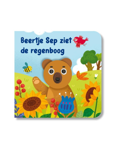Beertje Sep ziet de regenboog (vingerpop