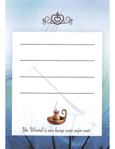 Inlegvel 100st geschenk Uw...